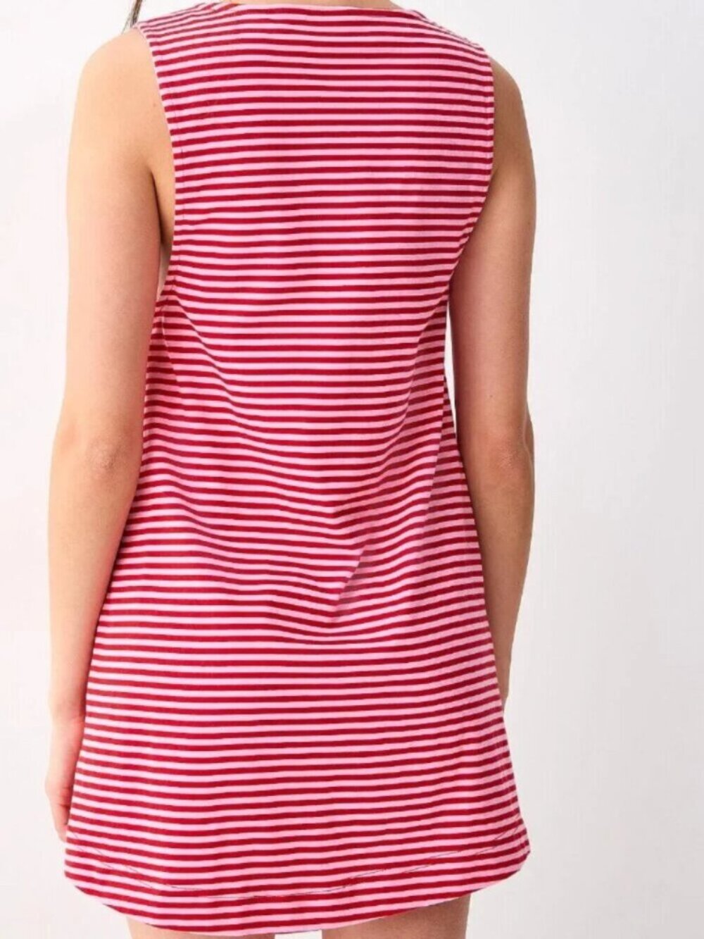 NWT Striped jersey dress 100% cotton - Picture 2 of 3